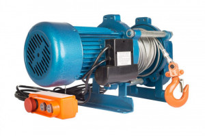 Лебедка TOR ЛЭК-300 E21 (KCD) 300 кг 220 В с канатом 30 м (T)