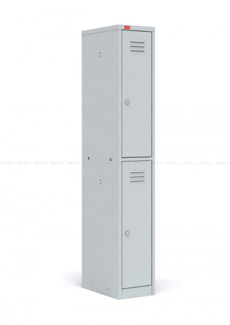 Шкаф разборный металлический односекционный с двумя отделениями ШРМ - 12